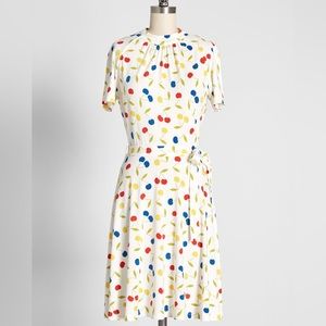 Don’t mock it till you try it vintage style ModCloth cherry dress